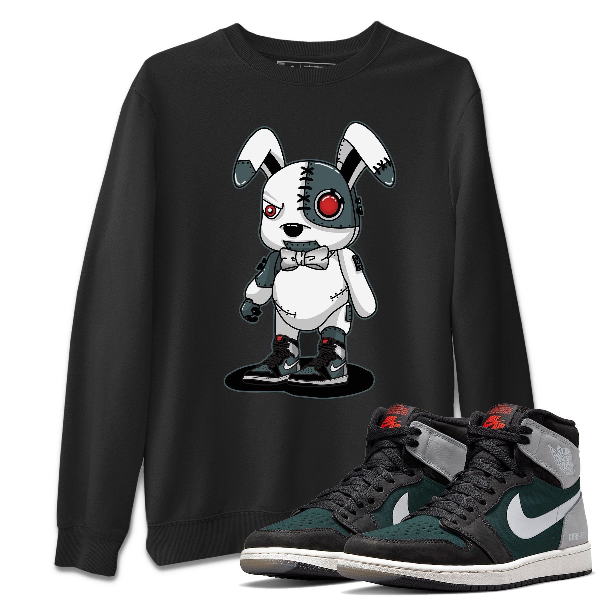 Cyborg Bunny Sweatshirt – Air Jordan 1 Element Gore-Tex Black Grey