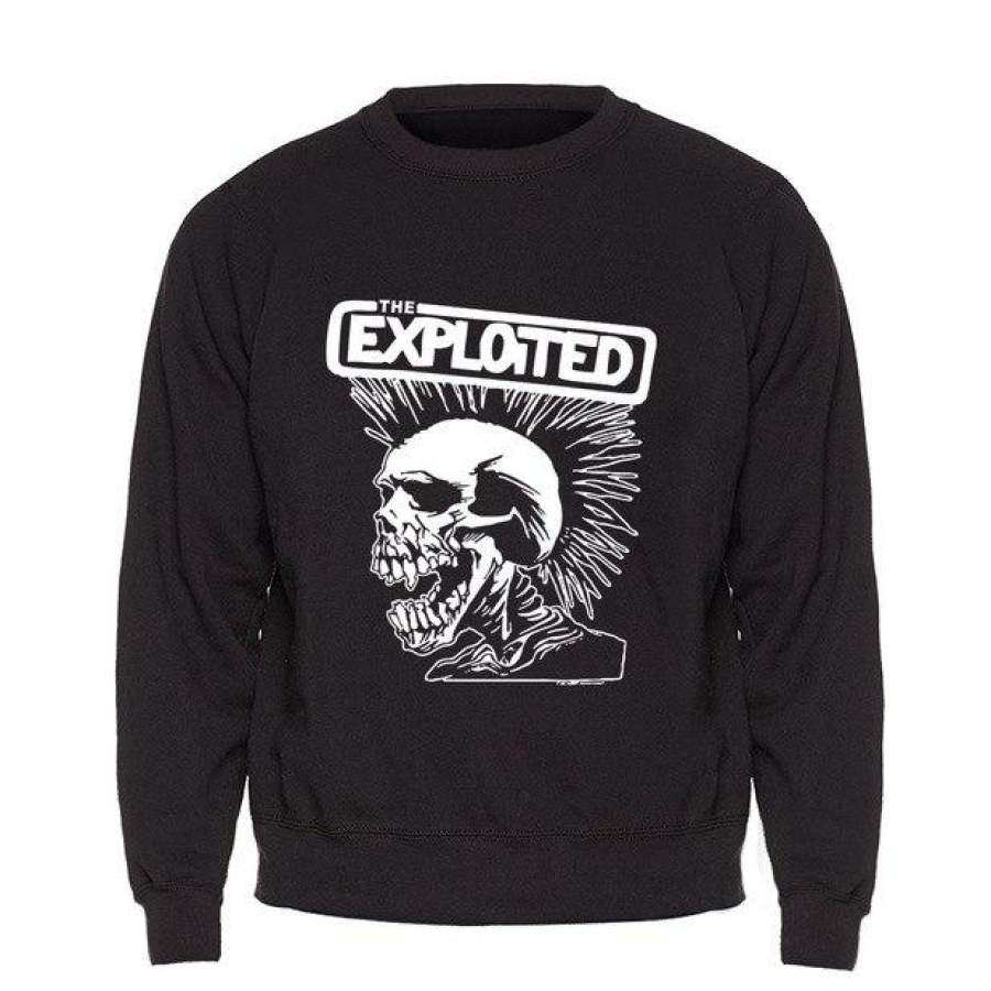 Skull Hoodie Men Skate Swag Sweatshirt Black Pullover Sweatshirts 2018 Brand Winter Autumn Fleece Warm Punk Rock Sportswear Mens