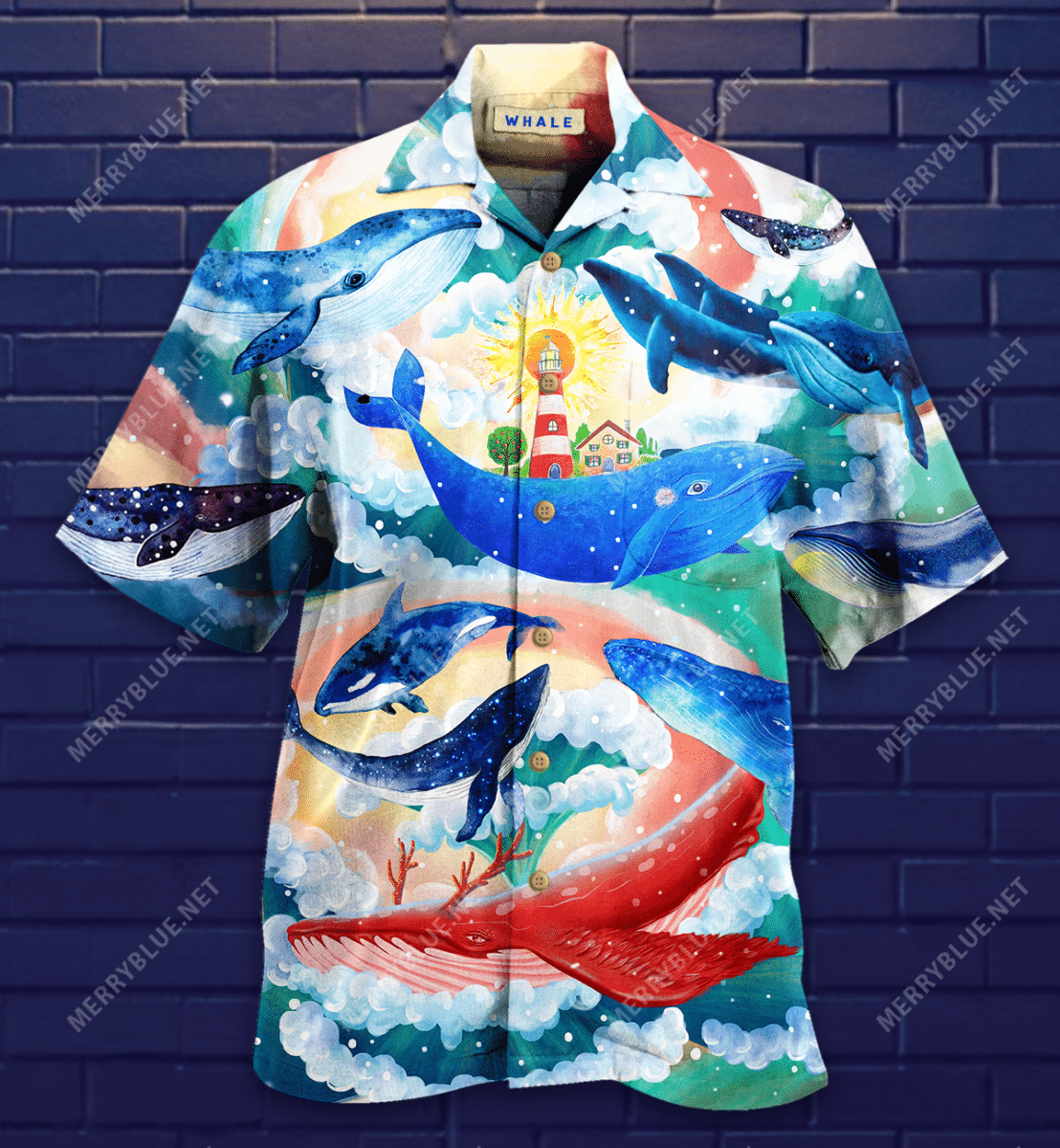 Everything Whale Be Alright Hawaiian Shirt