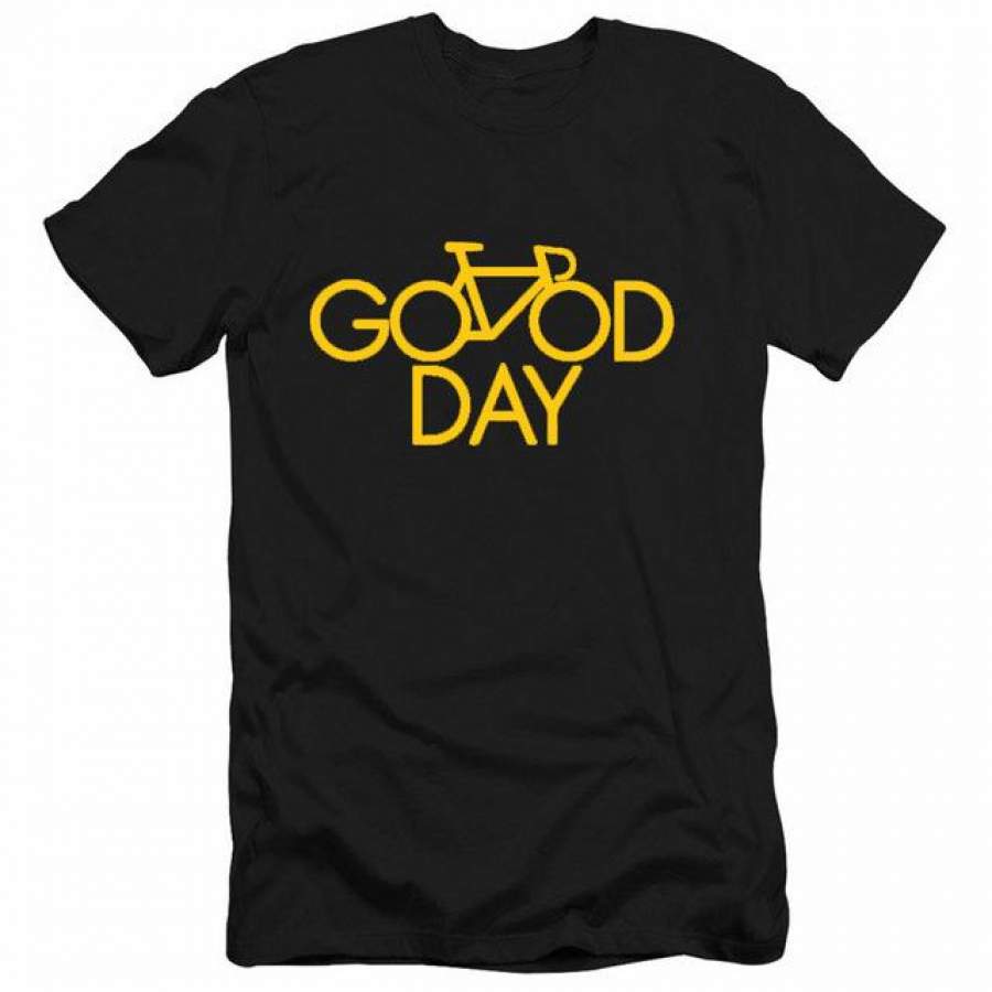 Bicycle pattern T-shirt men clothing summer T shirt male top stretch cotton short T shirt