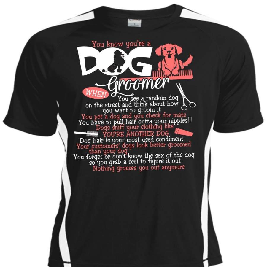 You Know You’re A Dog Groomer T Shirt, You’re Another Dog T Shirt, Cool Shirt