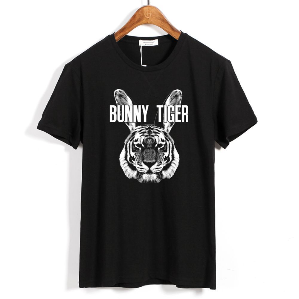 2017 Fashion Cool Bunny Tiger Pet Skull Print shirt