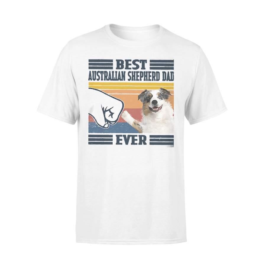 Father’s Day Best Australian Shepherd Dad Ever Vintage T-shirt