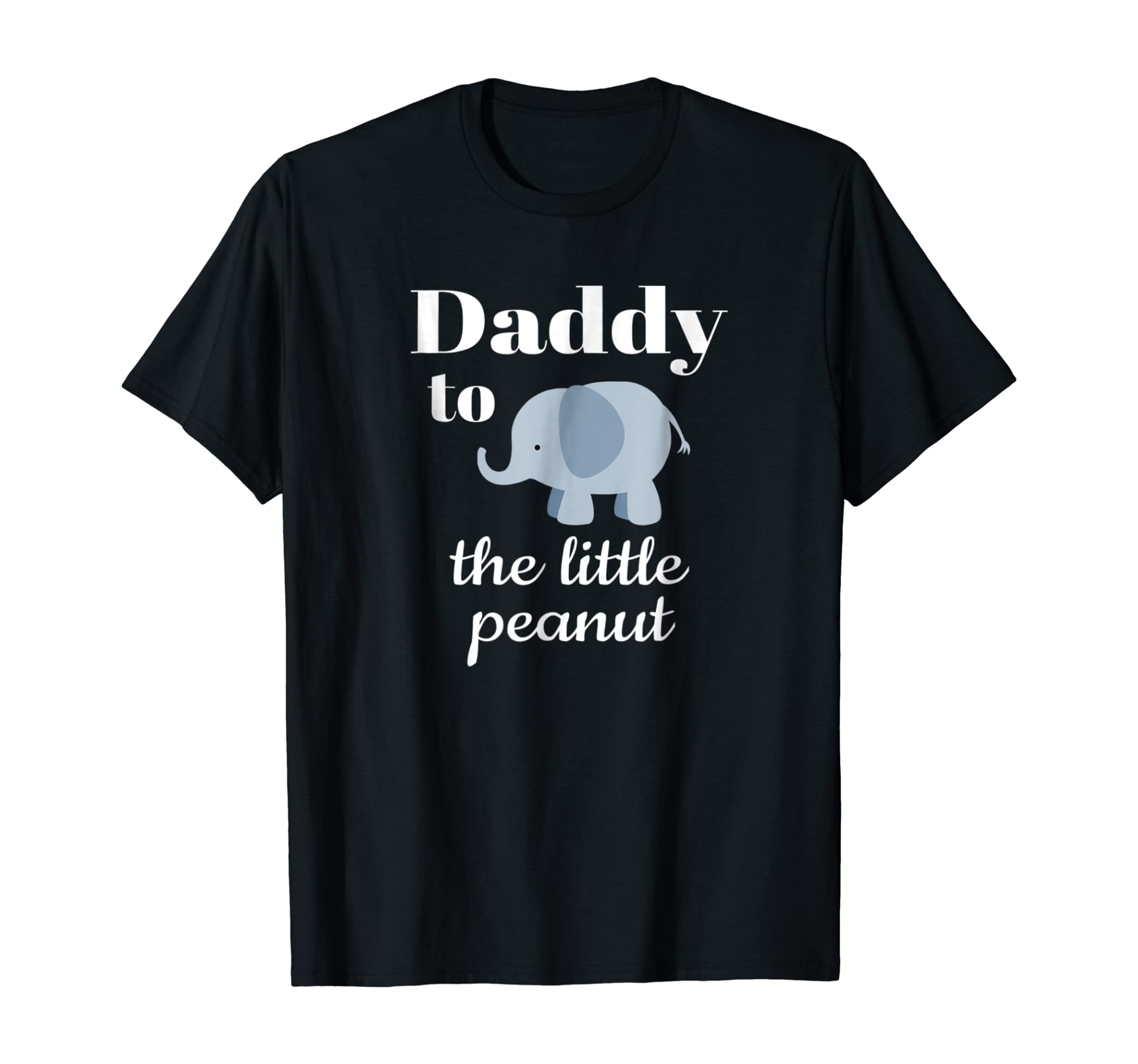 Matching Baby Shower Couples Shirt Elephant Daddy Peanut