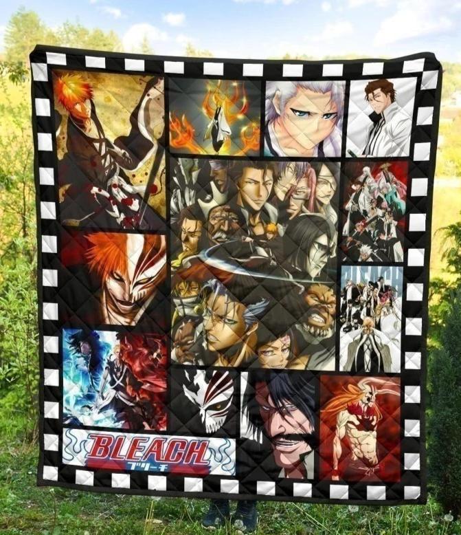 Bleach Anime Quilt Blanket For Fan NH08