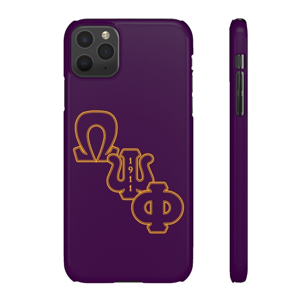 Arica Zone Phone Cases – Omega Psi Phi 1911 Phone Case