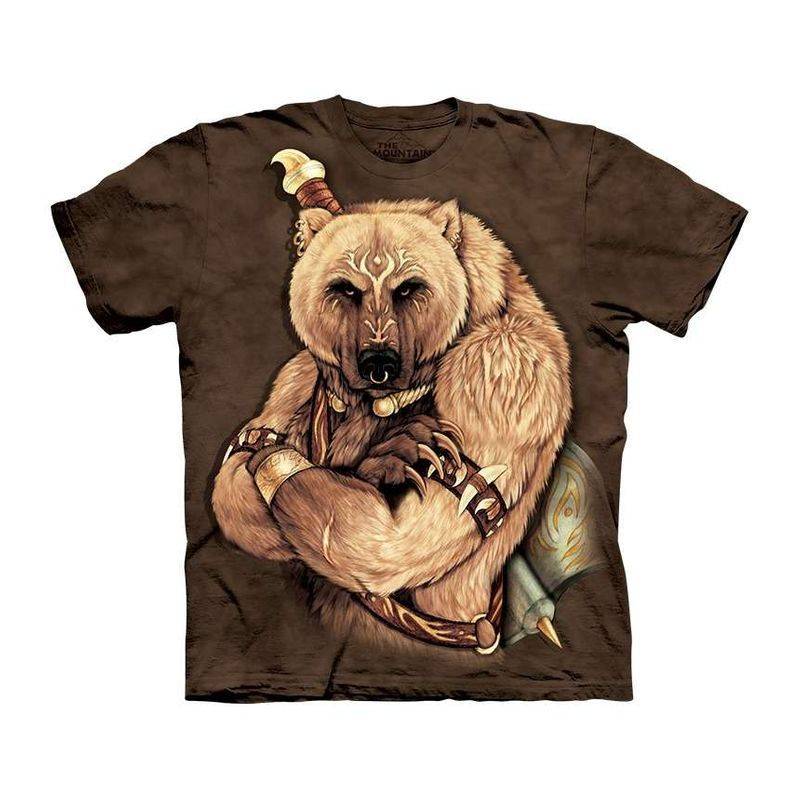 Tribal Bear Animal Lover All Over Print T-Shirt S-5Xl