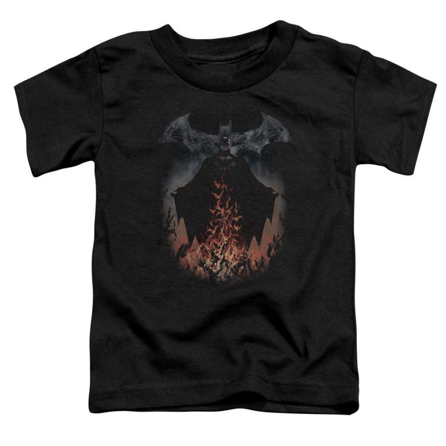 Batman – Smoke & Fire Short Sleeve Toddler Tee