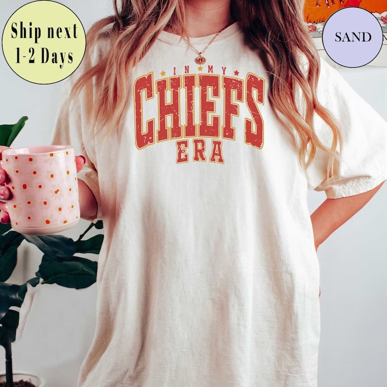 Kansas City In My Chiefs 87 Era Shirt Travis Kelce NFL Football Retro Shirt, Kansas City American Football Shirt, Travis Kelce The Eras Tour