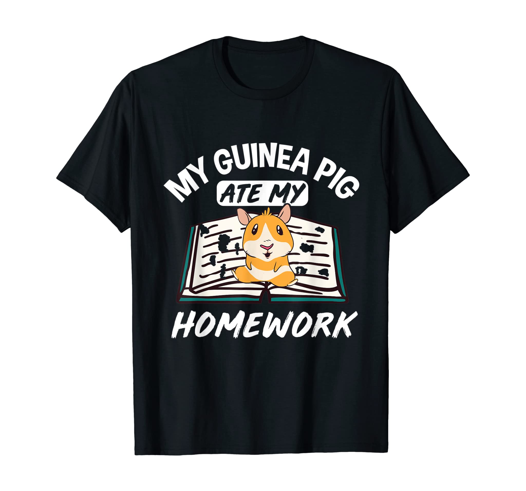 My Guinea Pig Ate My Homework Furry Potato Small Cute Pets T-Shirt