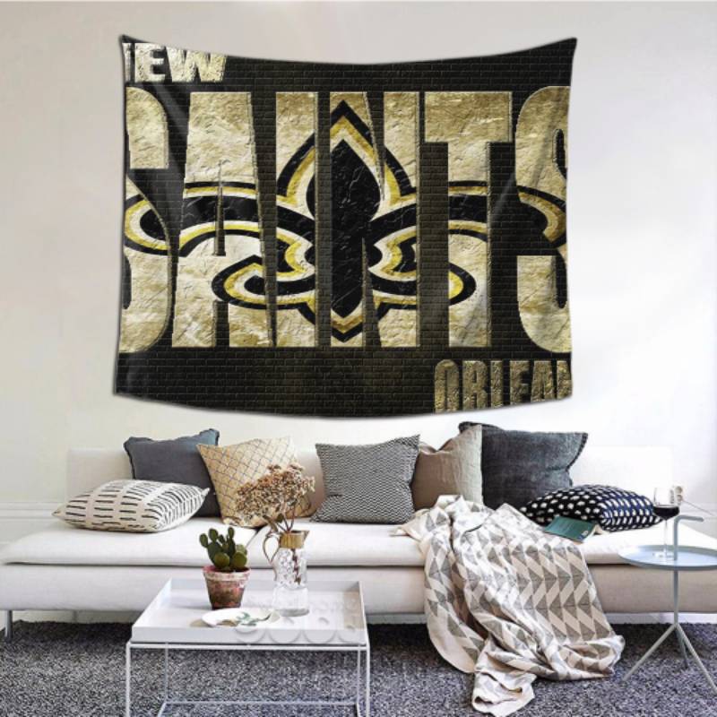 Durable New Orleans Saints Tapestry -155798 For Beach Shawl Scarf Blanket