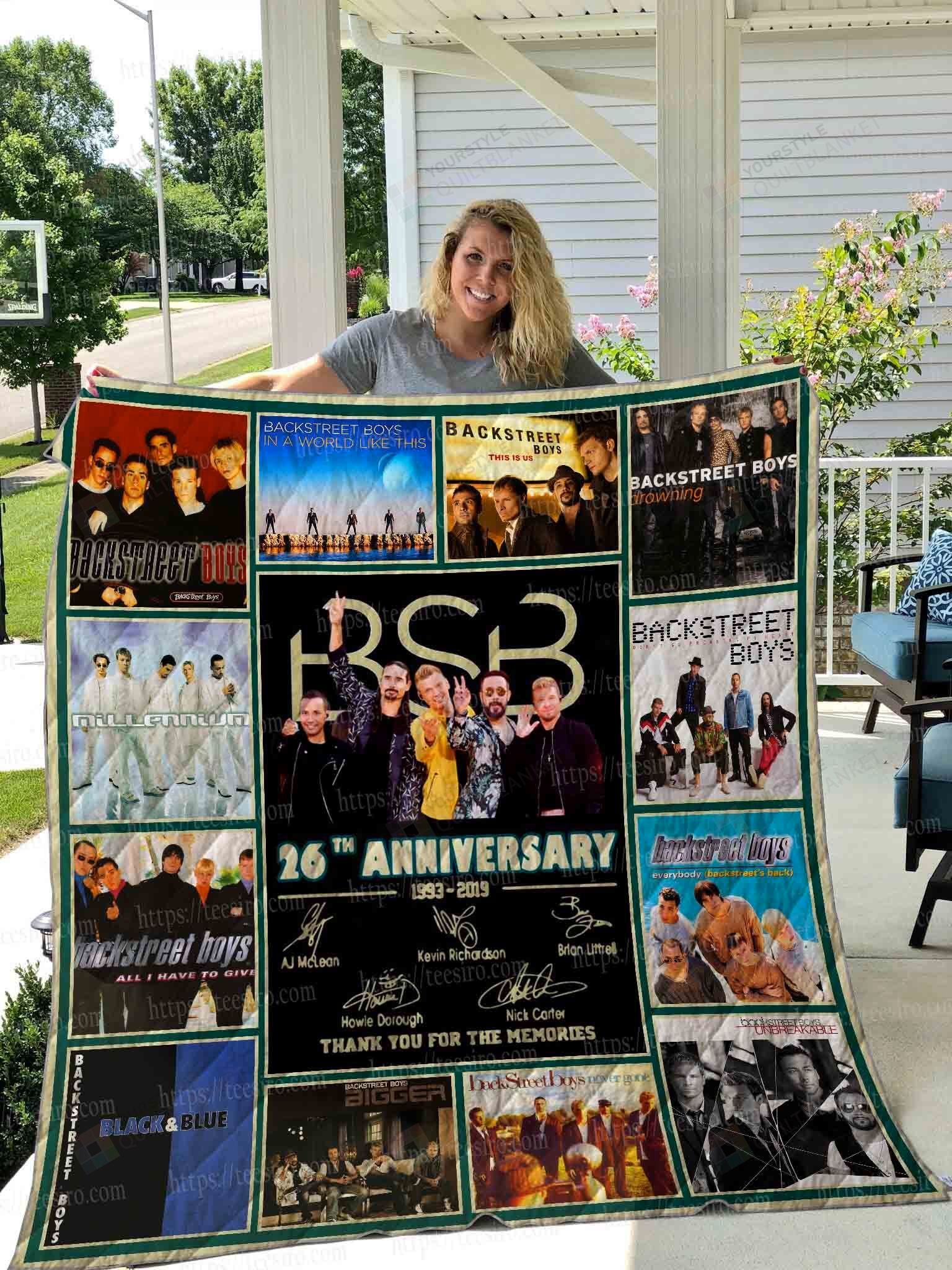 Backstreet Boys Quilt Blanket 01 Christmas Gift