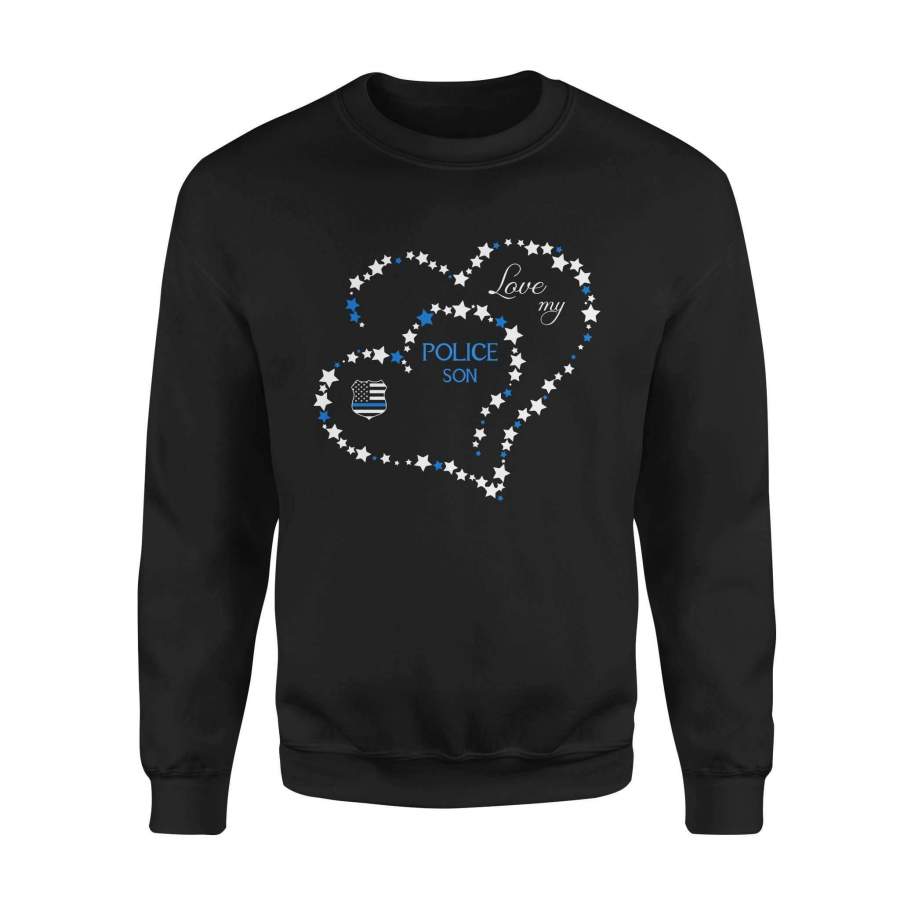 Police – Love my police son – Standard Fleece Sweatshirt