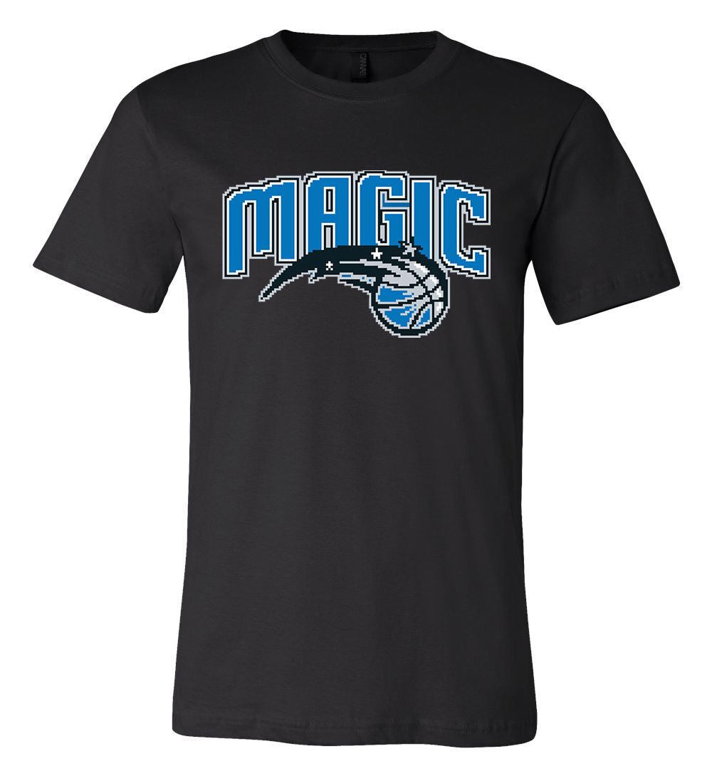 Orlando Magic  8 Bit Retro Tecmo Logo T Shirt