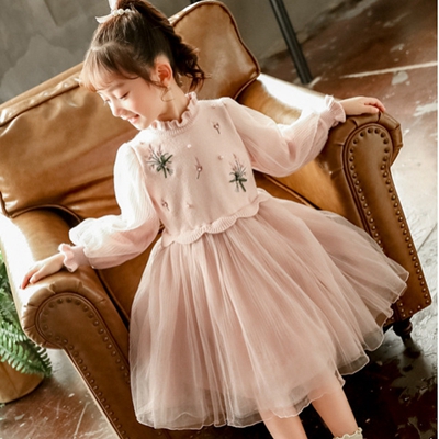 3~13 Y Girl Thicken Velet Dress Children Winter Clothes Girls Party Princess Dress for Girls Fashion Kids Solid Summer Dresses alx