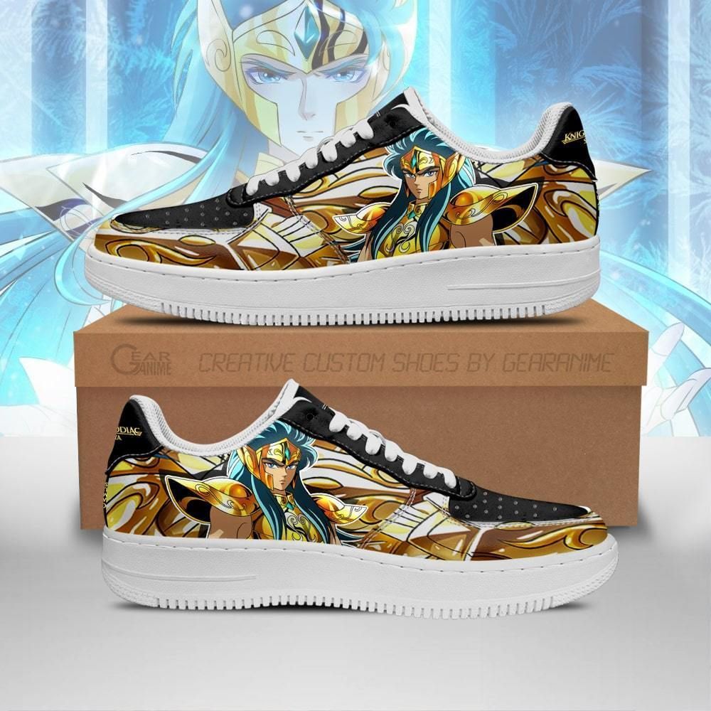 Aquarius Camus Sneakers Uniform Saint Seiya Anime Shoes Unisex Men Women