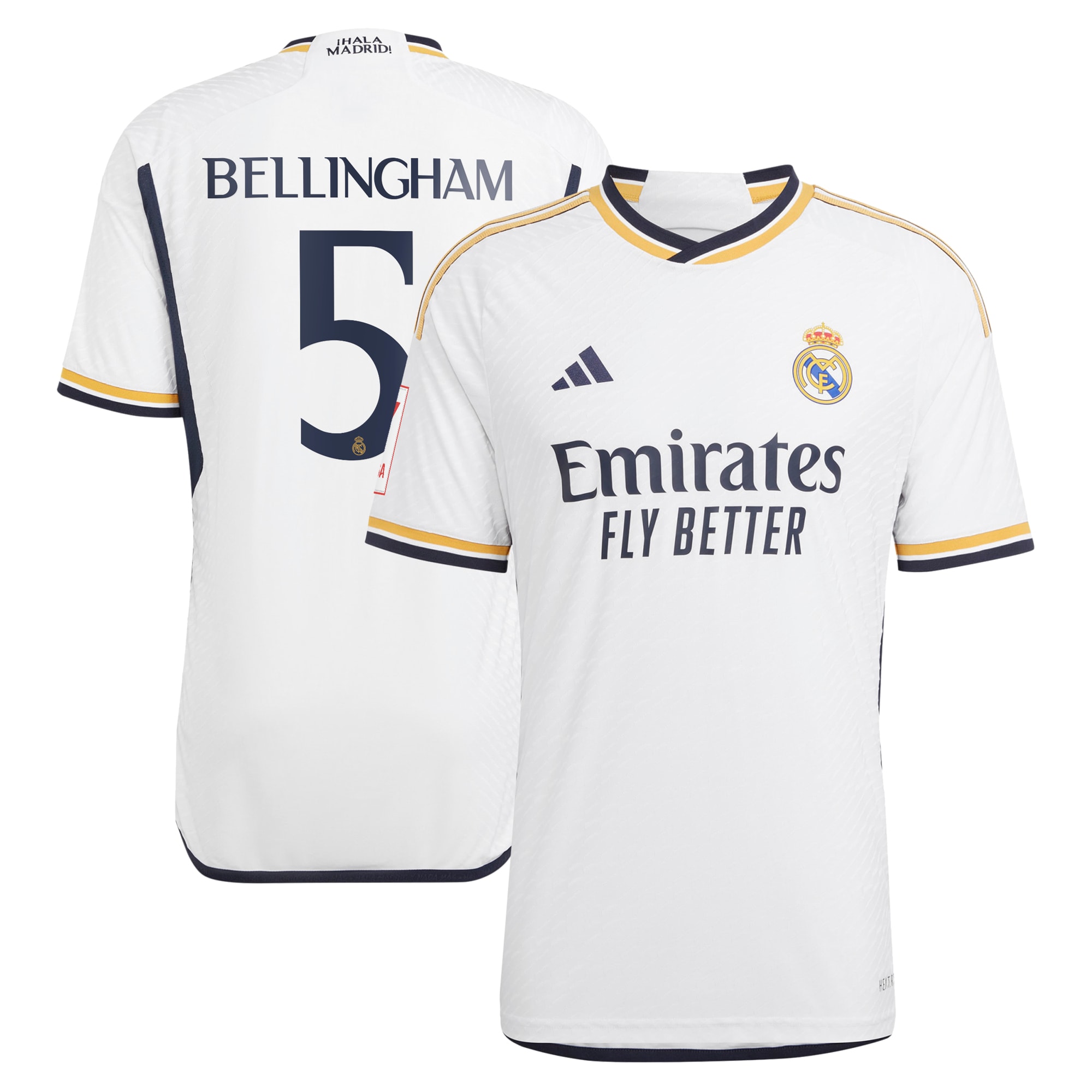 Jude Bellingham Real Madrid 2023/24 Home Authentic Jersey – White