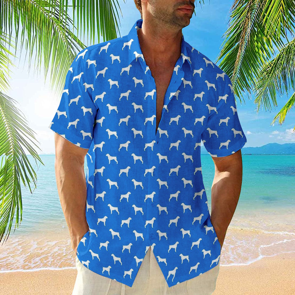 Boxer Dog Hawaii Shirt 5 Ha20639