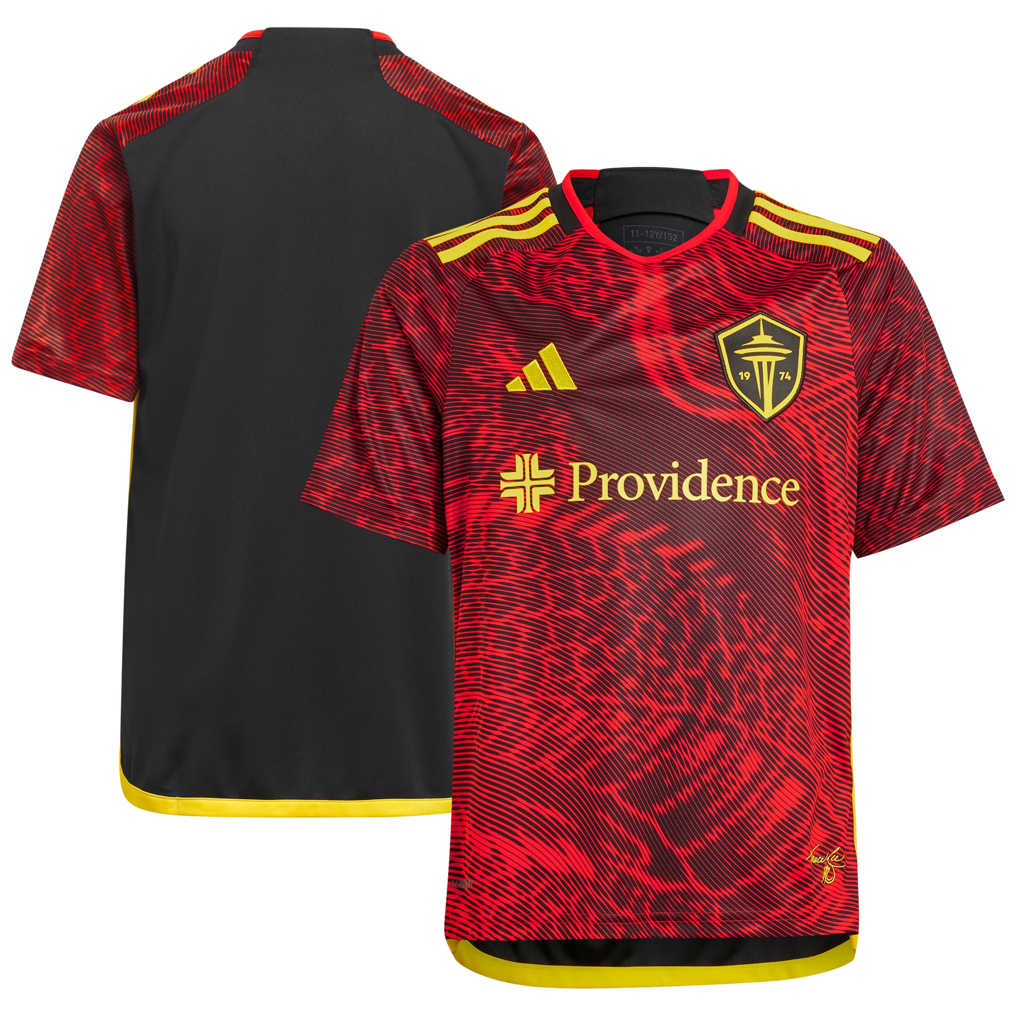 Seattle Sounders FC Youth 2024 The Bruce Lee Kit Replica Jersey  Red