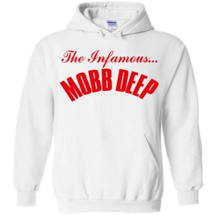 Mobb Deep,Havoc,Prodigy, East Coast Hip Hop,The Infamous,New York,v1c, Gildan Heavy Blend Hoodie