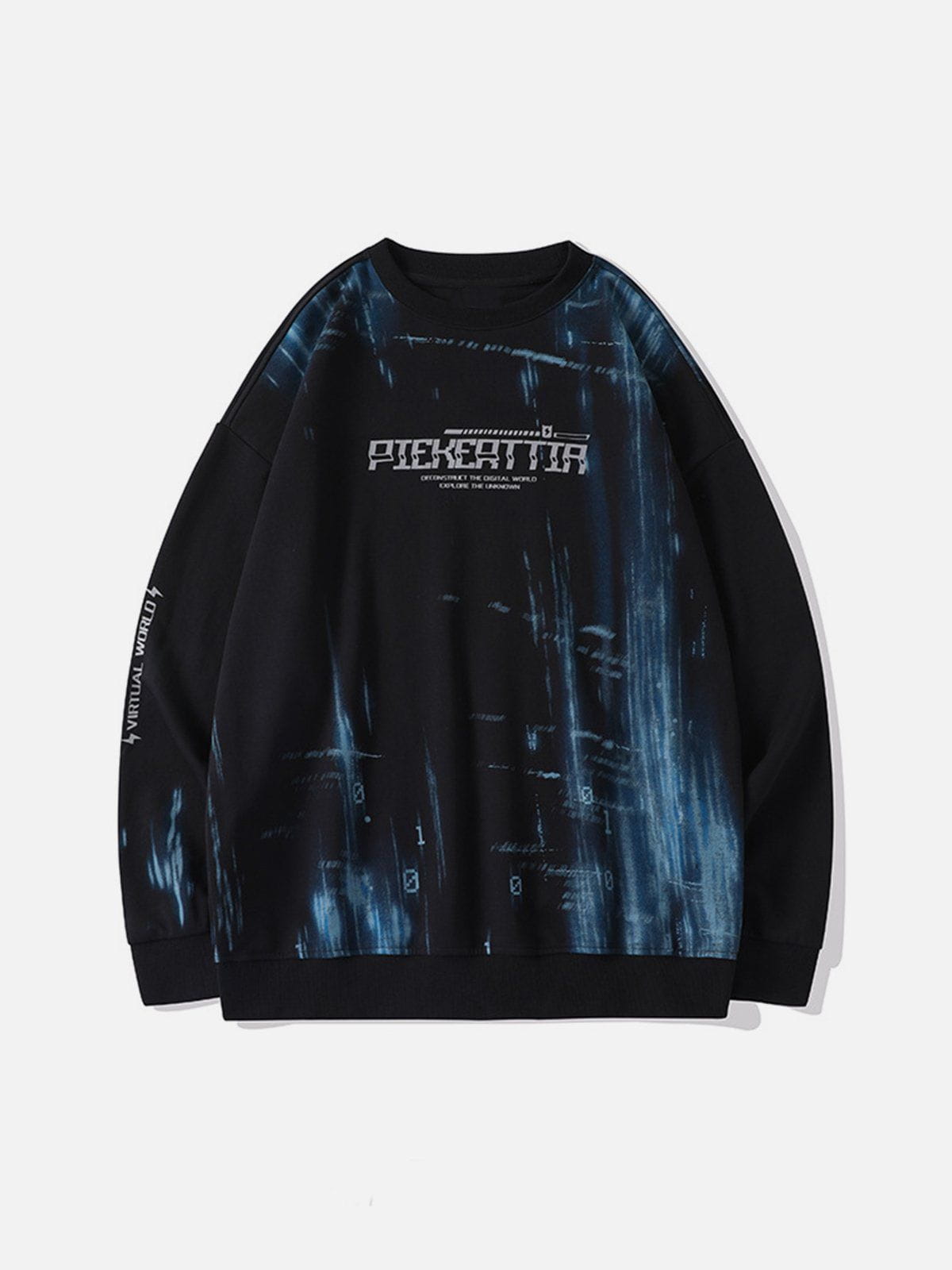 Talishko™ – Gradient Splash Print Sweatshirt