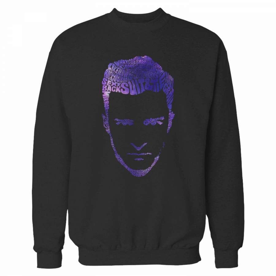 Justin Timberlake Typography 2 Sweatshirt