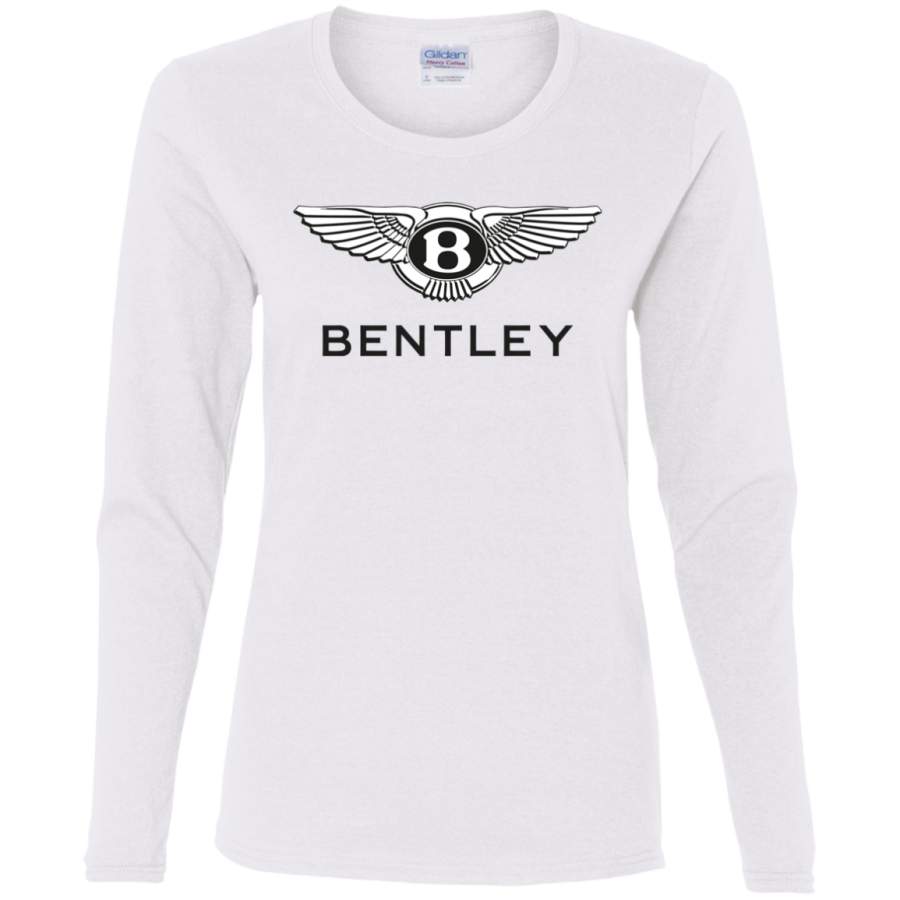 AGR Bentley Logo Ladies’ Cotton LS T-Shirt