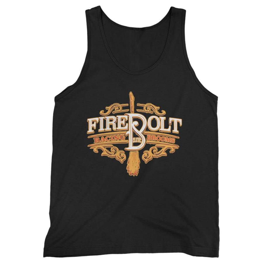 Harry Potter Inspired Firebolt Racing Broom Man’s Tank Top