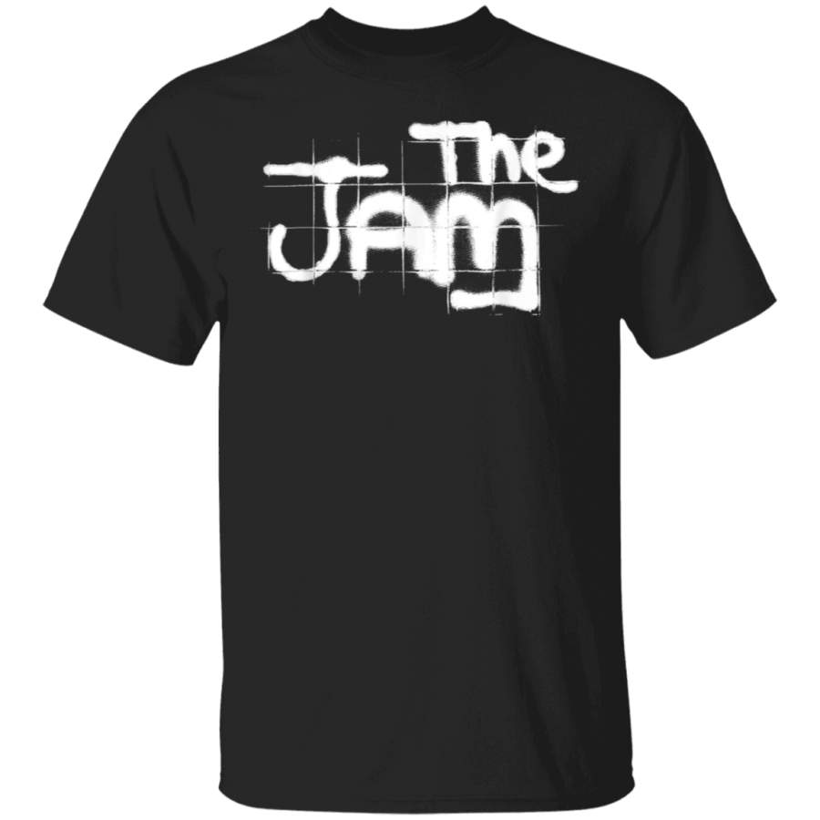 The Jam Official White Graffiti Spray Logo TShirt