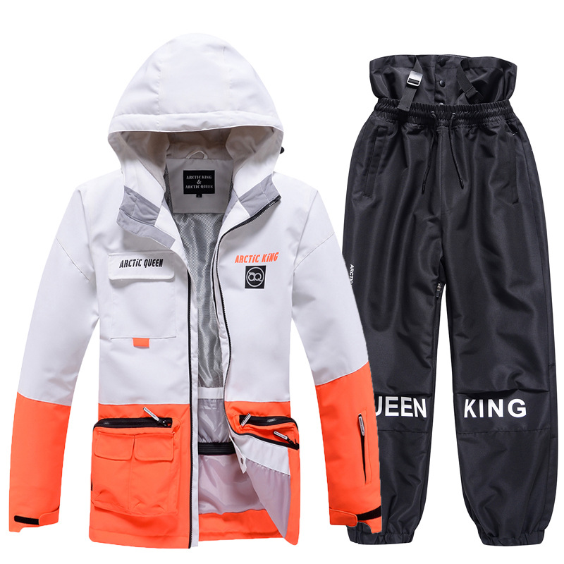 2022 Winter Luxury Ski Suit Women Men Warm Waterproof Windproof Breathable Snowboard Costumes Male Female Ski Outfit Snow Jacket alx