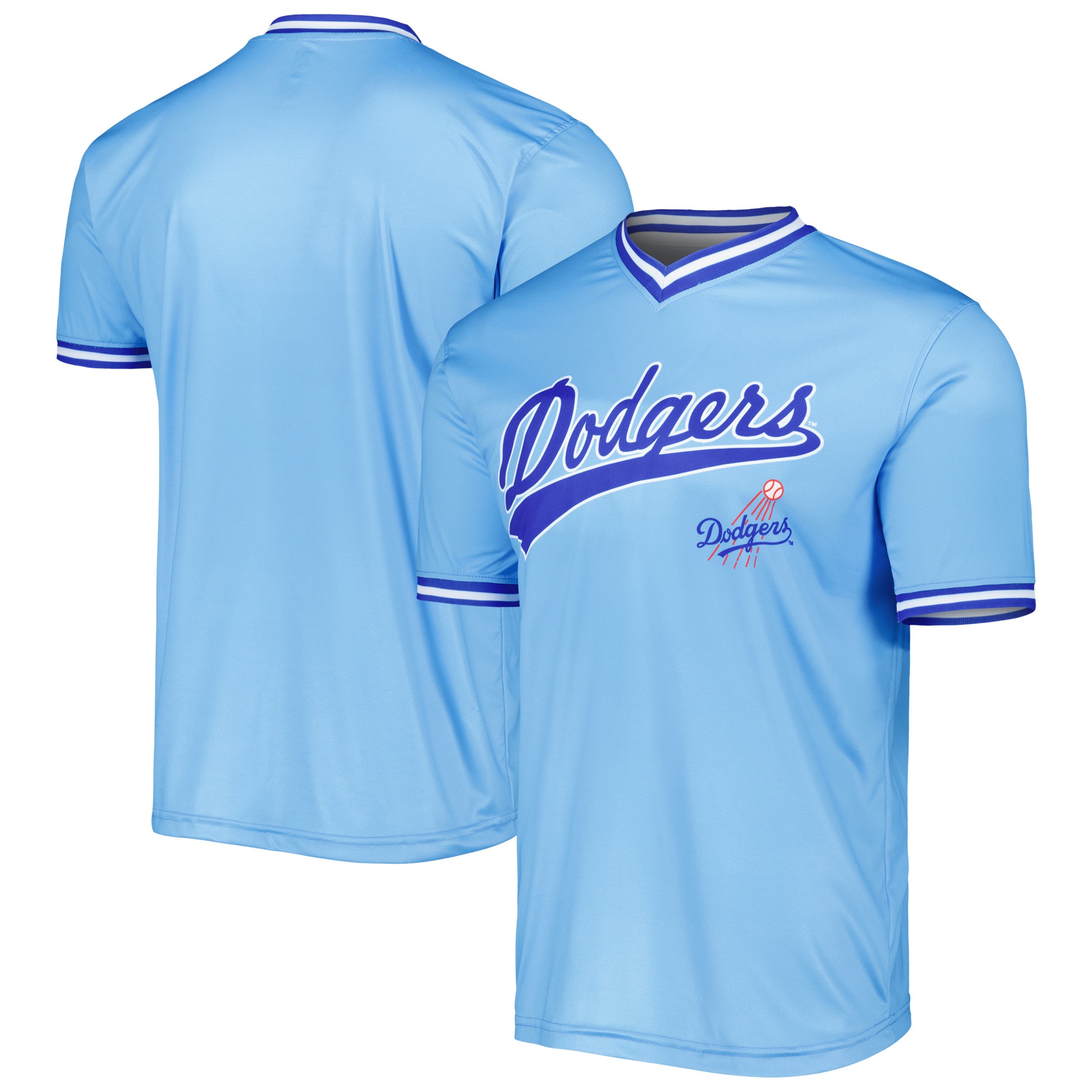 Los Angeles Dodgers Stitches Cooperstown Collection Team Jersey – Light Blue