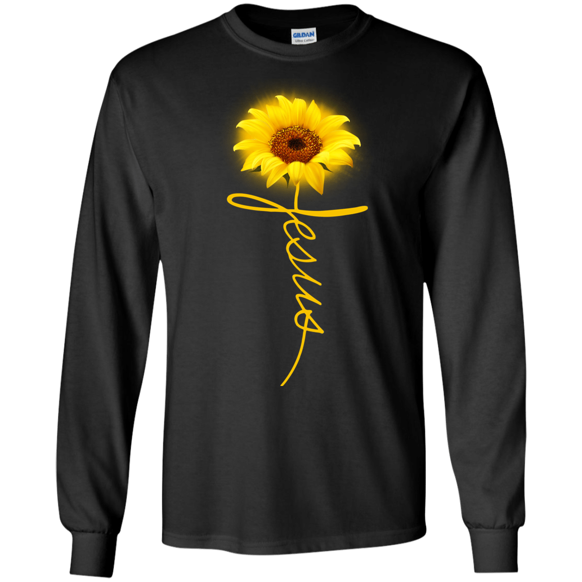 Sunflower Jesus shirt - DaisyFaith