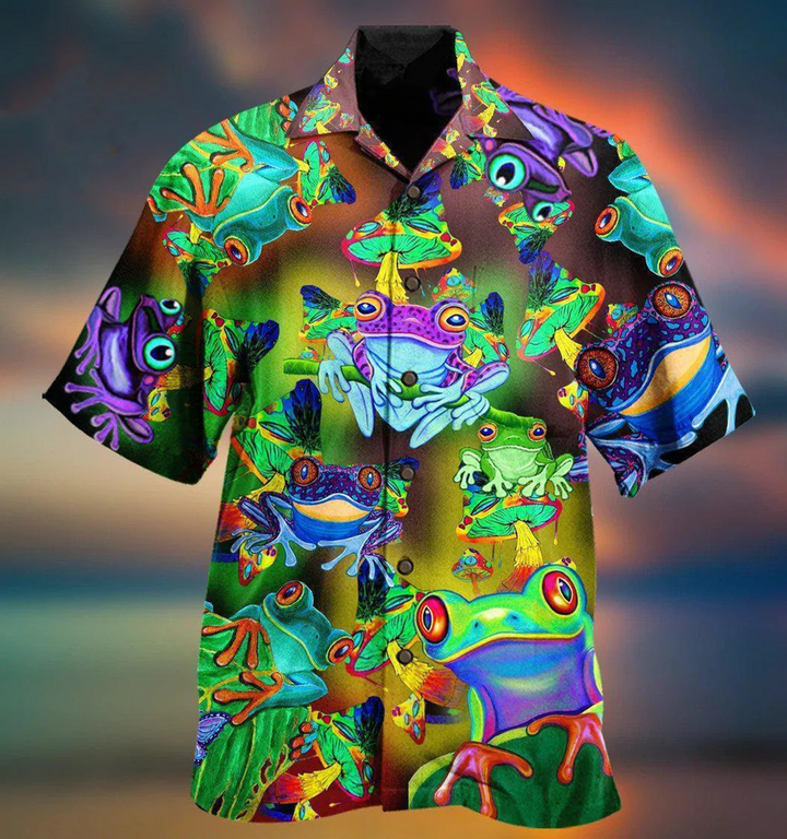 Colors Frog Lover Edition Hawaii Shirt Ha9248