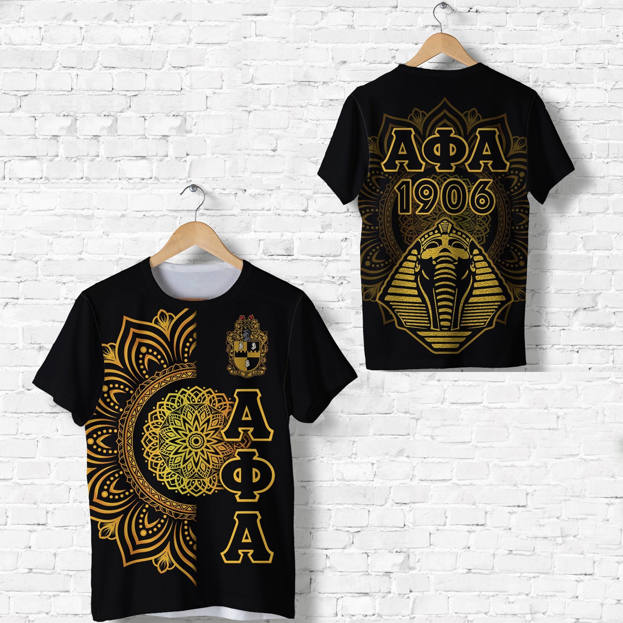 Alpha Phi Alpha Fraternity T Shirt Mandala Vibes – Sphinx Lt8