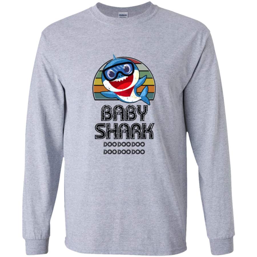 AGR Baby Shark Retro (Boy)_2 Long Sleeve T-Shirt