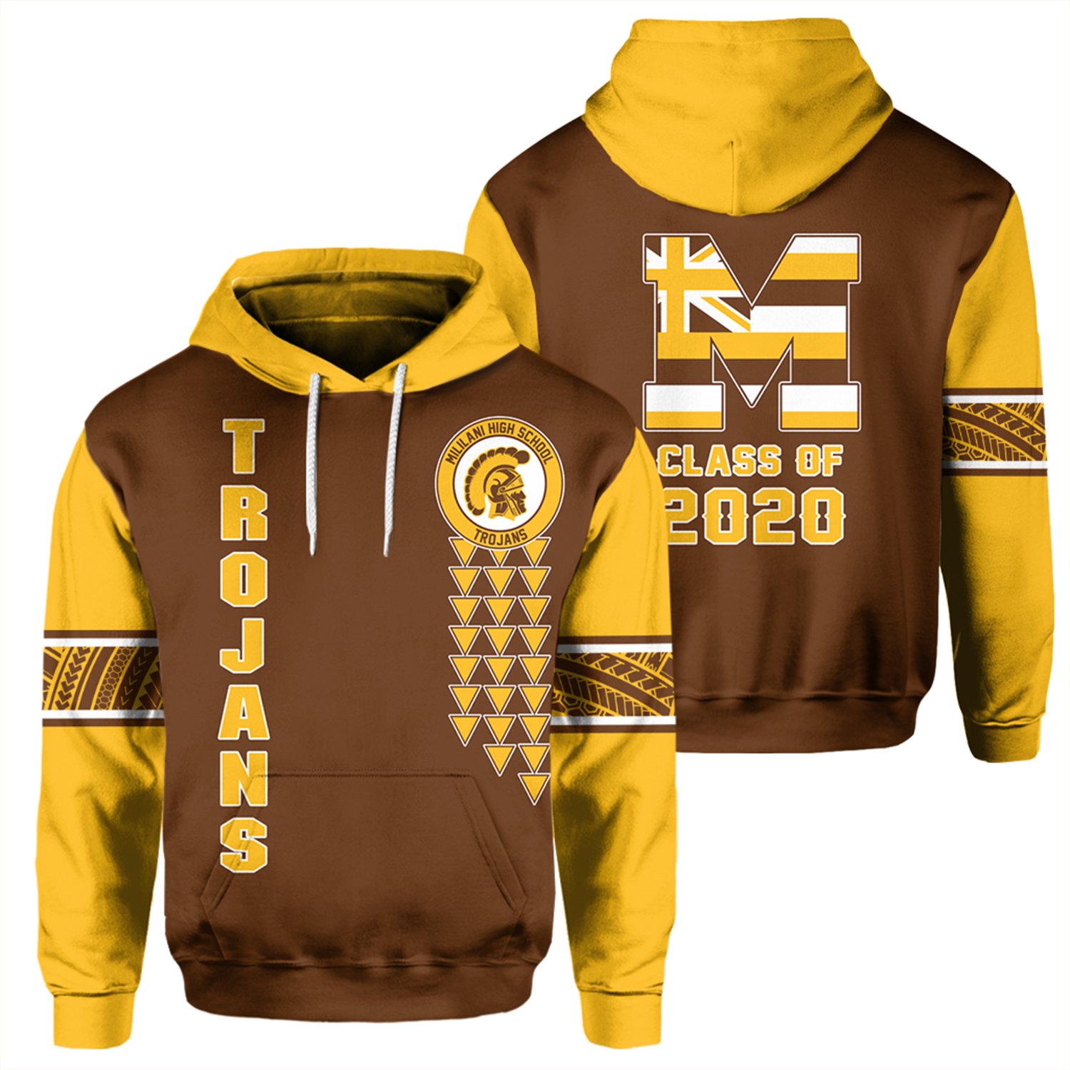 (Personalized) Alohawaii – Mililani High Custom Your Class Pullover Hoodie AH J0