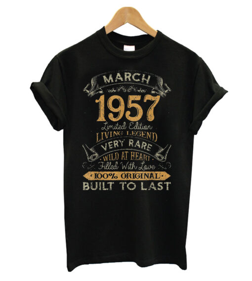 Vintage March 1957 T-shirt