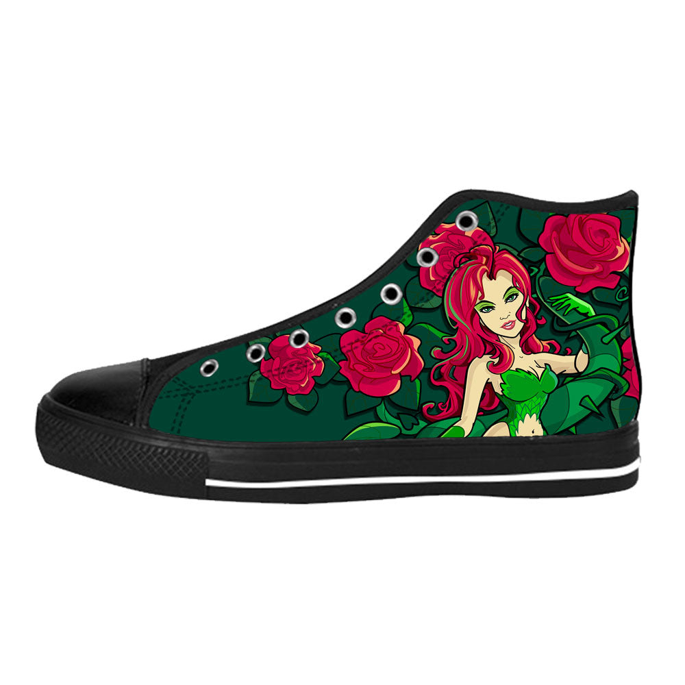 Poison Ivy Shoes & Sneakers – Custom Poison Ivy Canvas Shoes