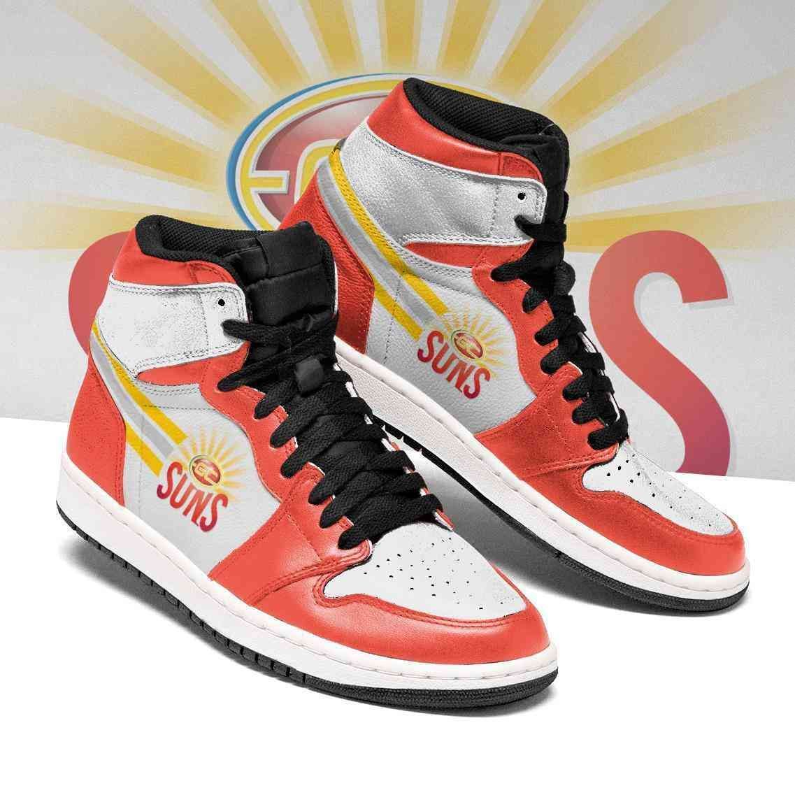 Gold Coast Suns AFL Football Air Jordan Shoes Sport Custom Sneakers
