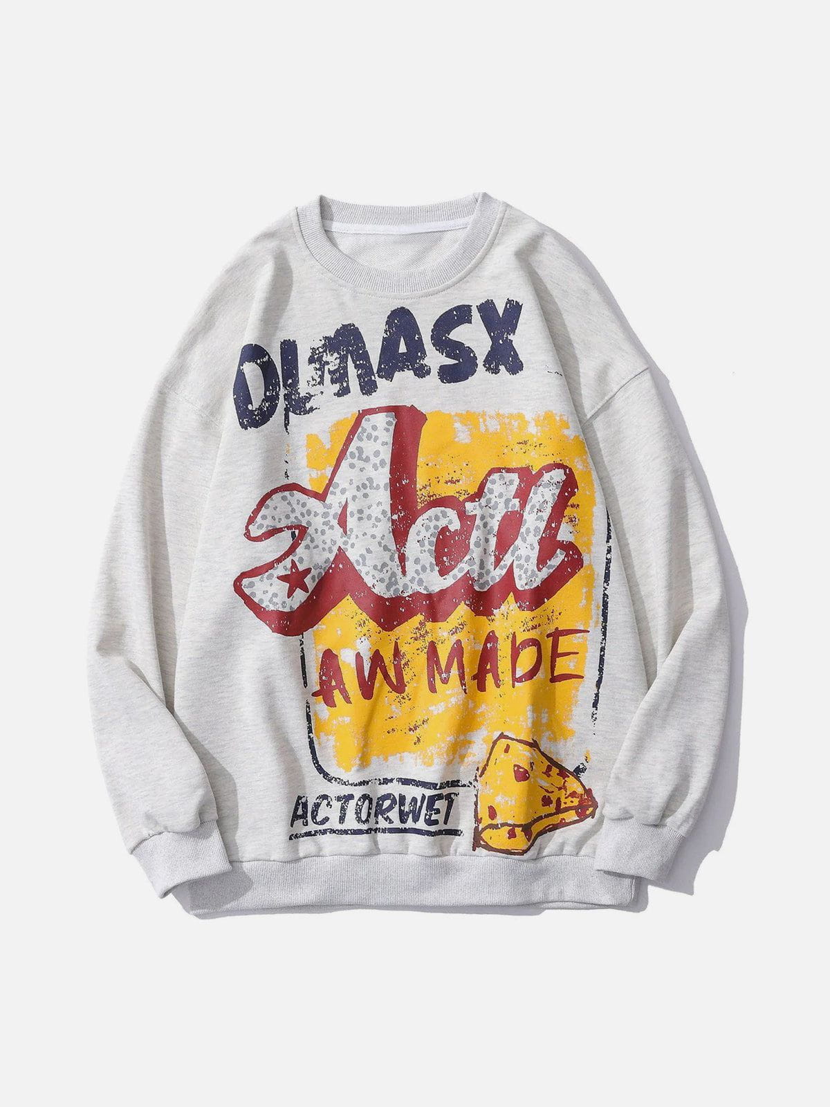 Talishko™ – Letters Graffiti Sweatshirt