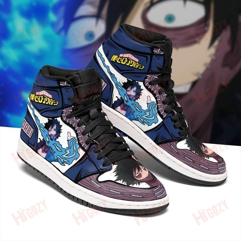 Dabi Sneakers Custom Anime My Hero Academia Shoes