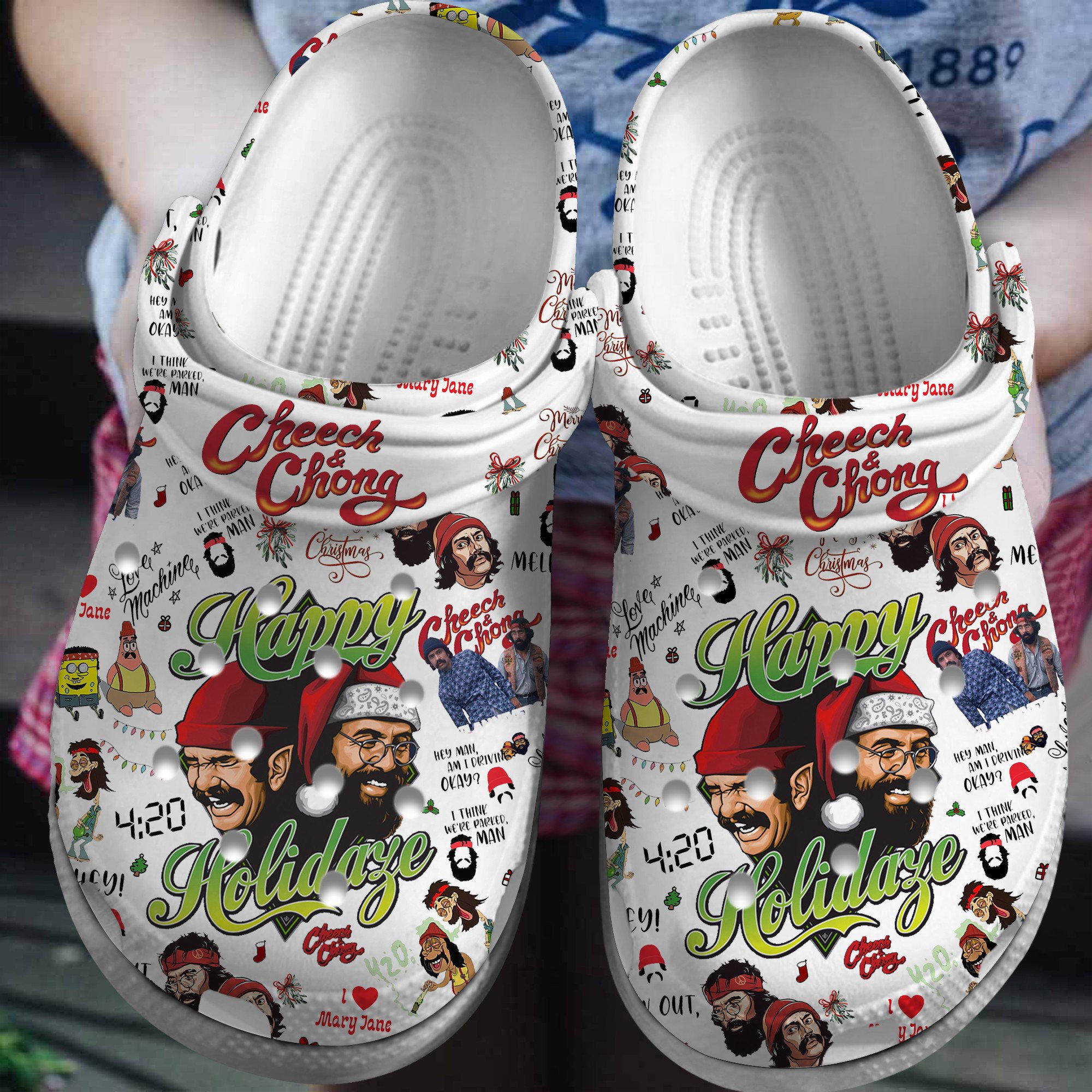 Cheech And Chong Movie Crocss Clogs For Men Women And Kid Tr1805509912