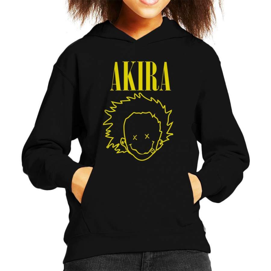 Akira Nirvana Mix Kid’s Hooded Sweatshirt