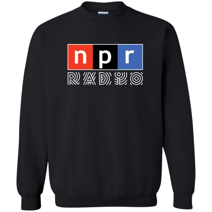 AGR NPR – National Public Radio Crewneck Pullover Sweatshirt