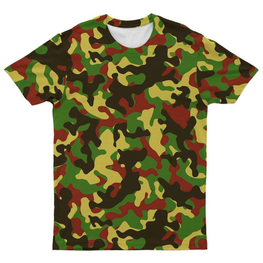 RGB Military Pattern T-shirt