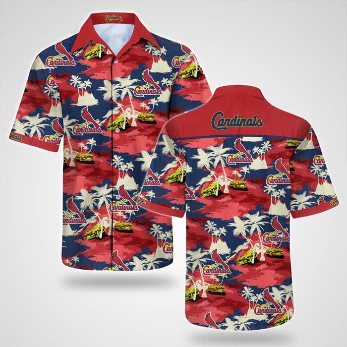 St Louis Cardinals Hawaii Shirt Tropical Flower Short Sleeve Aloha Ha18832