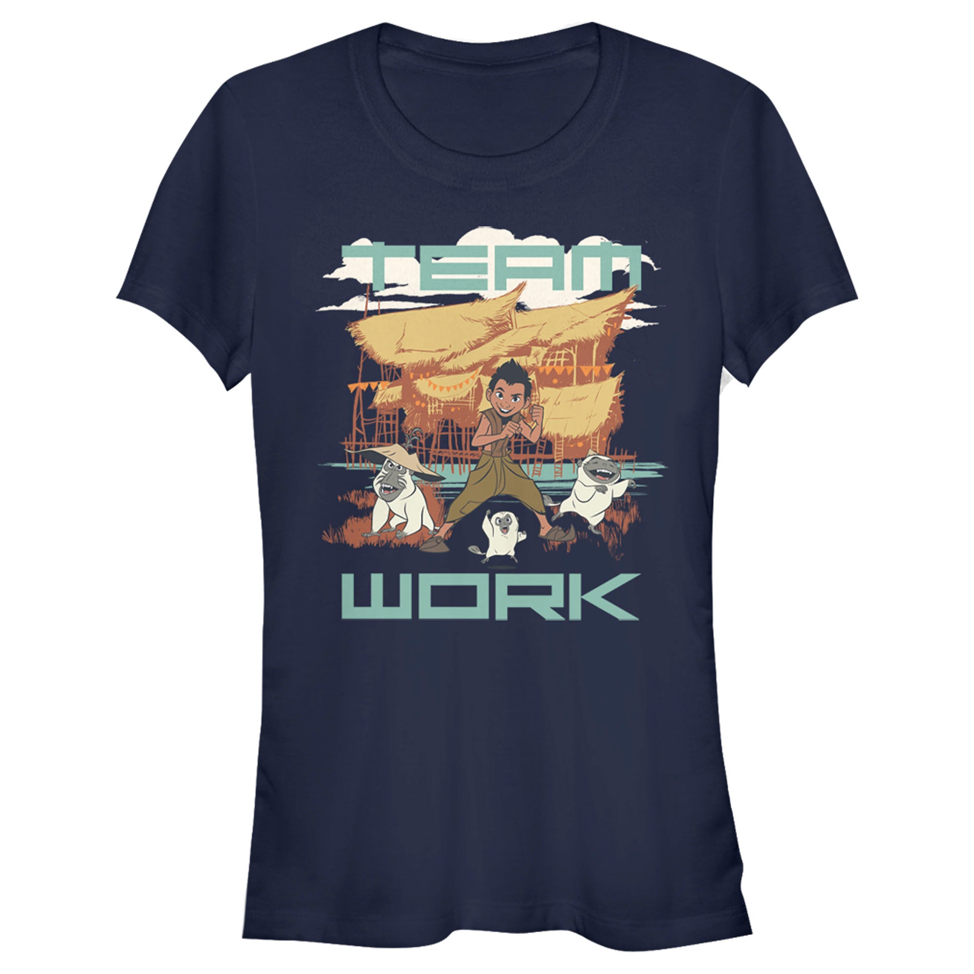 Raya And The Last Dragon Junior’S Boun Team Work  T-Shirt