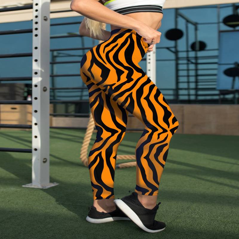 Amazing Tiger H22654 – All Over Print Low Rise Leggings