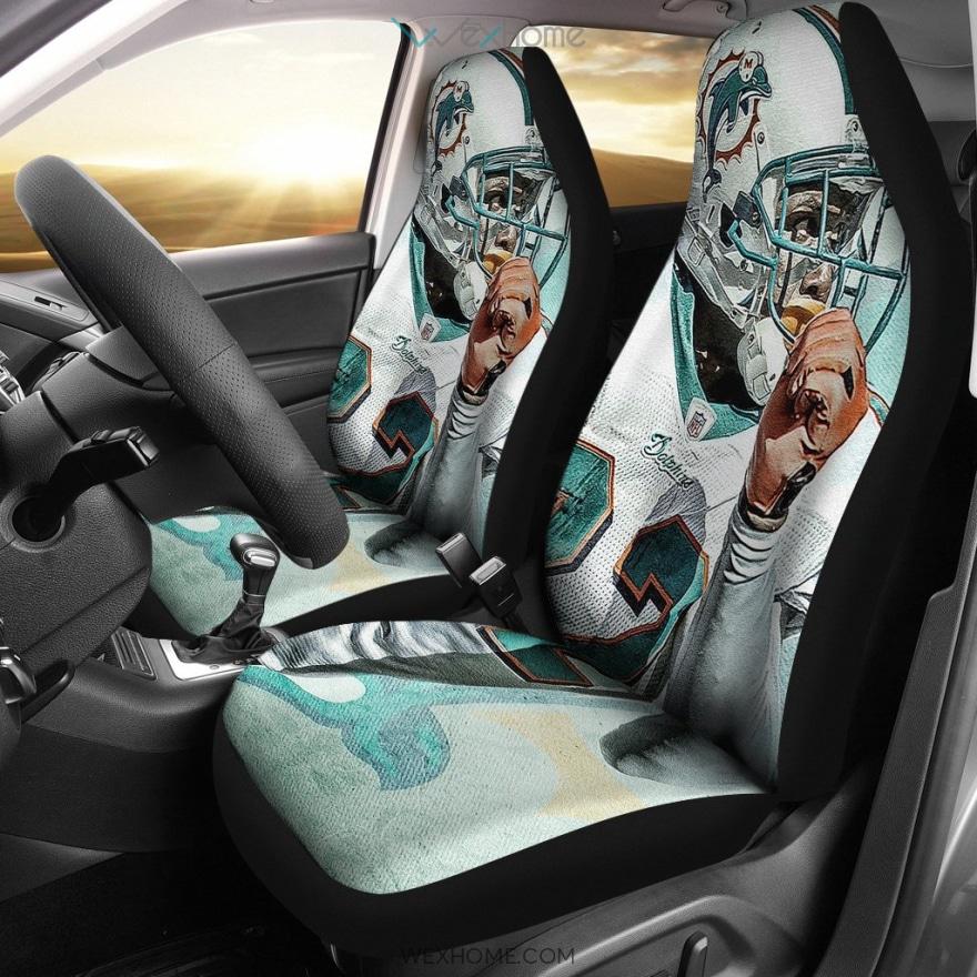 Miami Dolphins Football Car Seat Covers | Miami Dolphins Players 22 Seat Covers