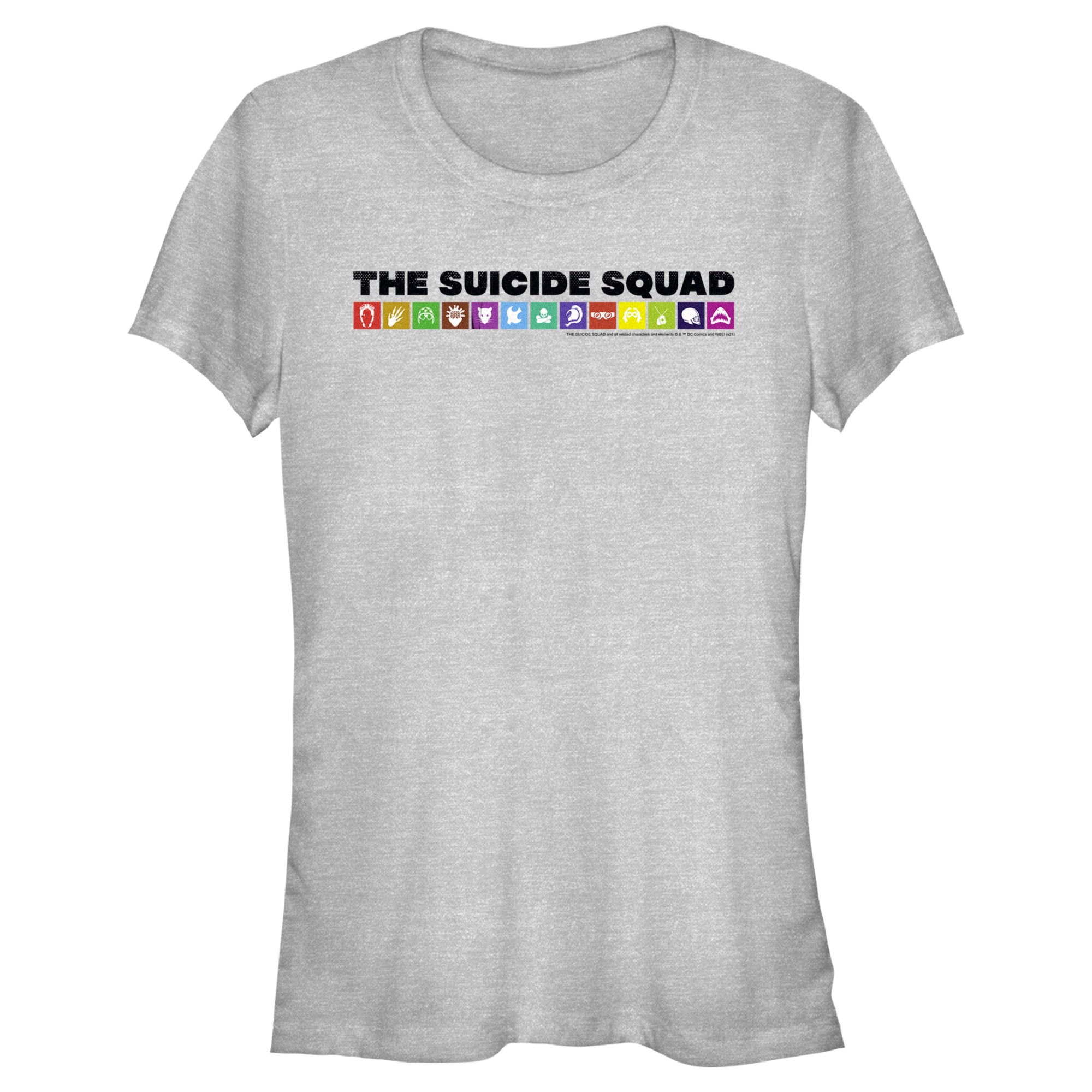 The Suicide Squad Junior’S Icons Logo  T-Shirt